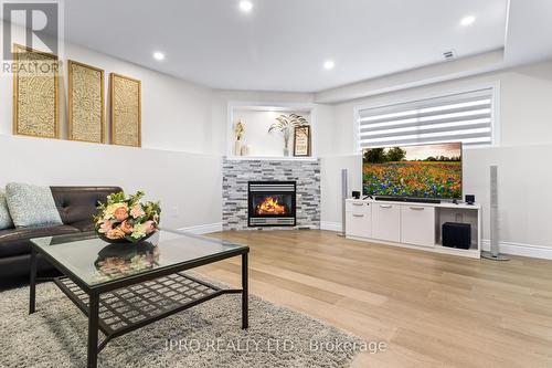 3256 Dominion Road, Fort Erie, ON - Indoor Photo Showing Living Room With Fireplace