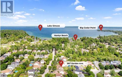 987 Garden Avenue, Innisfil, ON - Outdoor With Body Of Water With View