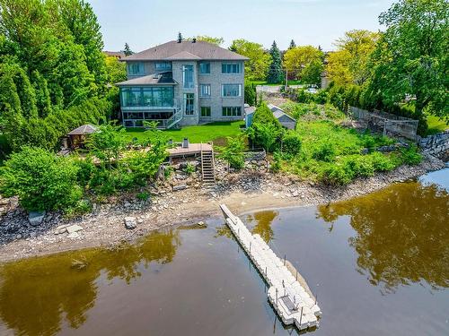 Photo aÃ©rienne - 14645 Boul. Gouin O., Montréal (Pierrefonds-Roxboro), QC - Outdoor With Body Of Water