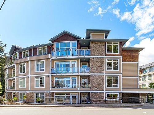 301-608 Fairway Ave, Langford, BC - Outdoor With Balcony With Facade