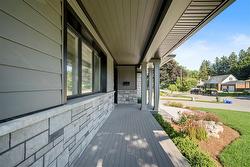Front covered porch - 