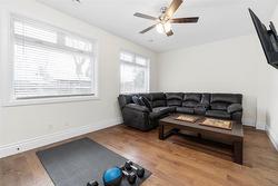 Family Room/Flexible space for home gym/office behind garage - 