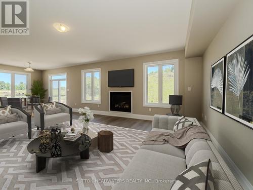 44 Dyer Crescent, Bracebridge, ON - Indoor Photo Showing Living Room With Fireplace