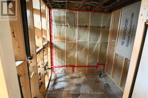 Roughed in bath - 171 Giles Street, London, ON - Indoor Photo Showing Basement