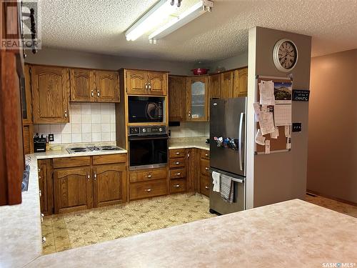 Wilson Acreage, Annaheim, SK - Indoor Photo Showing Kitchen With Double Sink