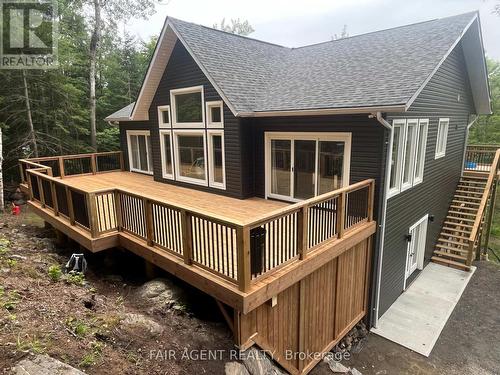 257 Highway 124, Mcdougall, ON - Outdoor With Deck Patio Veranda With Exterior