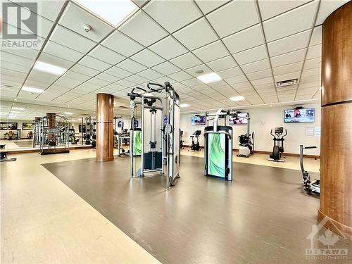 1425 Vanier Parkway Unit#308, Ottawa, ON - Indoor Photo Showing Gym Room