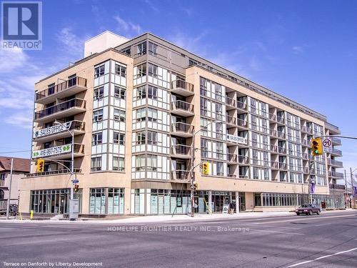 308 - 3520 Danforth Avenue, Toronto, ON - Outdoor With Balcony With Facade