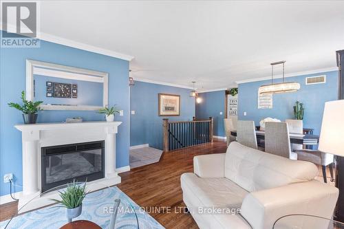 27 Sumac Terrace, Belleville, ON - Indoor Photo Showing Living Room With Fireplace