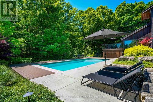 1845 Woodhull Road, London, ON - Outdoor With In Ground Pool