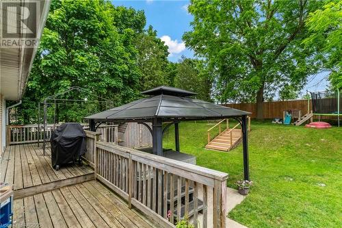 529 19Th Avenue, Hanover, ON - Outdoor With Deck Patio Veranda With Backyard