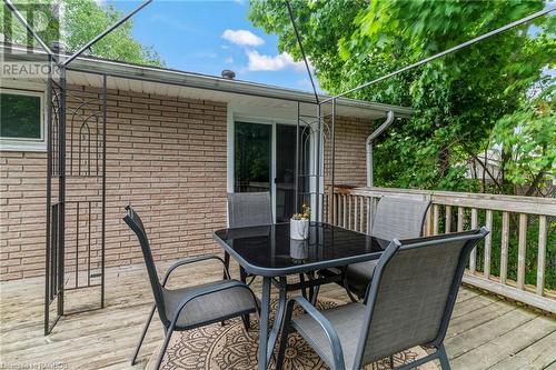 529 19Th Avenue, Hanover, ON - Outdoor With Deck Patio Veranda With Exterior