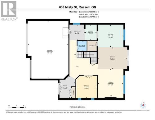 Ground Floor Plan - 633 Misty Street, Russell, ON - Other