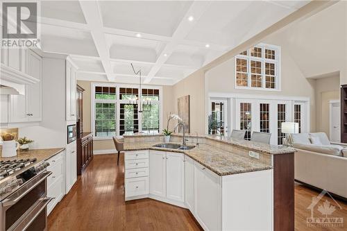 Gourmet Kitchen - 5426 Wadell Court, Manotick, ON - Indoor Photo Showing Kitchen With Double Sink With Upgraded Kitchen