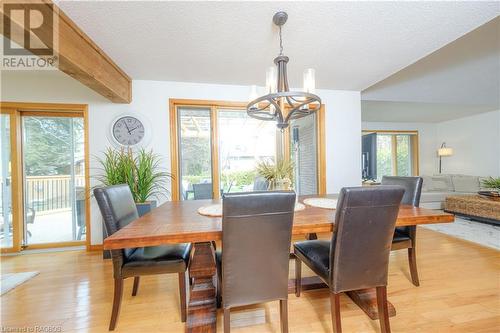 906 Tanglewood Drive, Point Clark, ON - Indoor Photo Showing Dining Room
