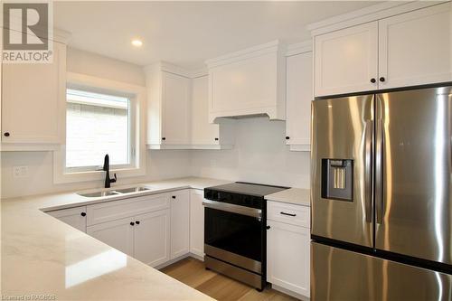 Lot 45 22Nd Avenue A, Hanover, ON - Indoor Photo Showing Kitchen With Double Sink