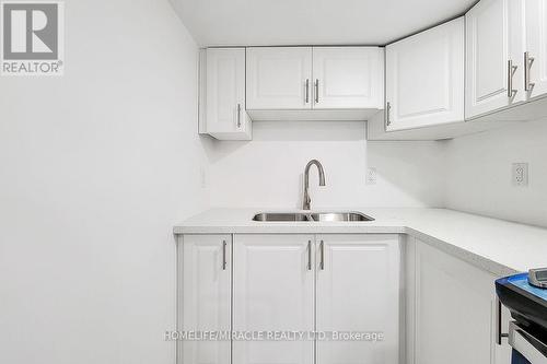 Bsmt - 18 Puritan Court, Hamilton, ON - Indoor Photo Showing Kitchen With Double Sink