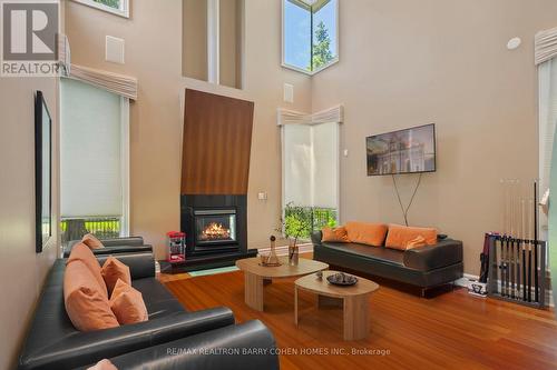 187 Mattucci Court, Vaughan, ON - Indoor Photo Showing Living Room With Fireplace