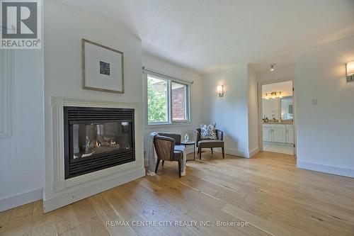 43 Ravine Ridge Way, London, ON - Indoor Photo Showing Living Room With Fireplace