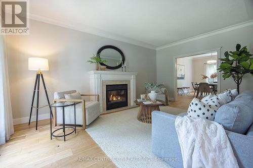 43 Ravine Ridge Way, London, ON - Indoor Photo Showing Living Room With Fireplace