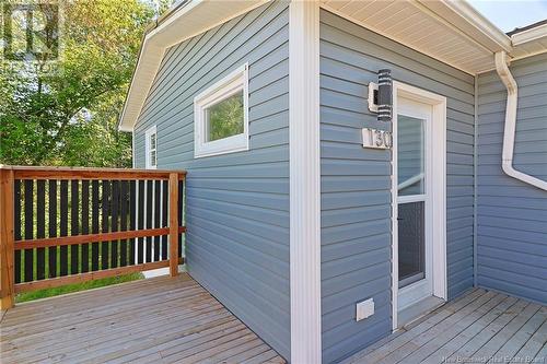 130 Moore Street, Fredericton, NB - Outdoor With Deck Patio Veranda With Exterior