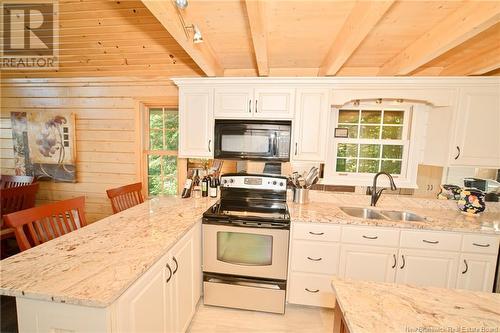 96 Woodmere Drive, Upper Kingsclear, NB - Indoor Photo Showing Kitchen With Double Sink