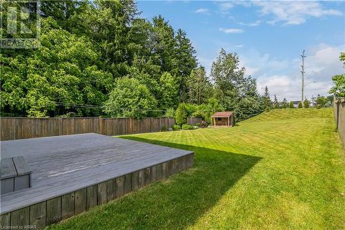 414 Lausanne Crescent, Waterloo, ON - Outdoor With Backyard
