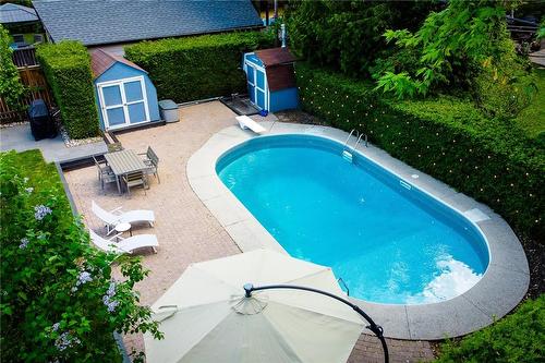 5426 Spruce Avenue, Burlington, ON - Outdoor With In Ground Pool