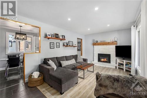 267 Joseph Street, Carleton Place, ON - Indoor Photo Showing Living Room With Fireplace