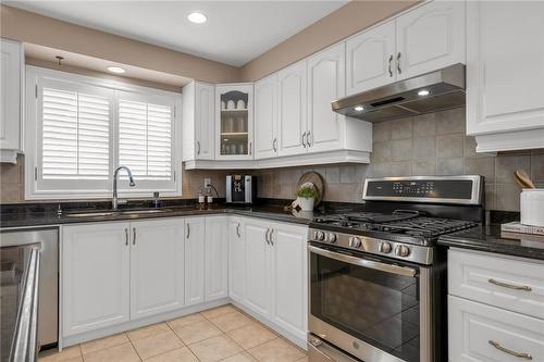 103 Dicenzo Drive, Hamilton, ON - Indoor Photo Showing Kitchen With Double Sink