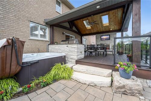 103 Dicenzo Drive, Hamilton, ON - Outdoor With Deck Patio Veranda With Exterior