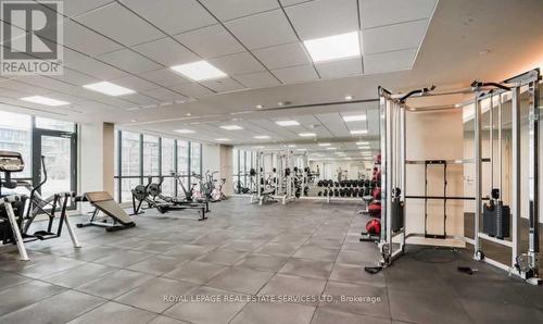 1517 - 4055 Parkside Village, Mississauga, ON - Indoor Photo Showing Gym Room