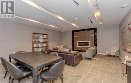 1517 - 4055 Parkside Village, Mississauga, ON - Indoor With Fireplace