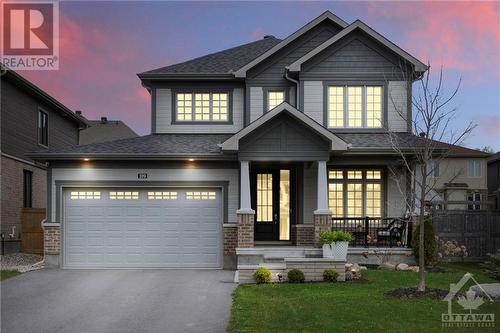 Front of home, just beautiful! - 109 Spindrift Circle, Manotick, ON - Outdoor With Facade