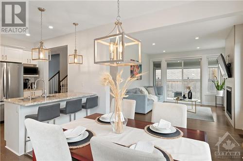 Open concept Dining, Living, Kitchen - 109 Spindrift Circle, Manotick, ON - Indoor