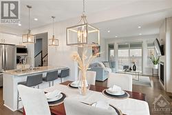 Open concept Dining, Living, Kitchen - 