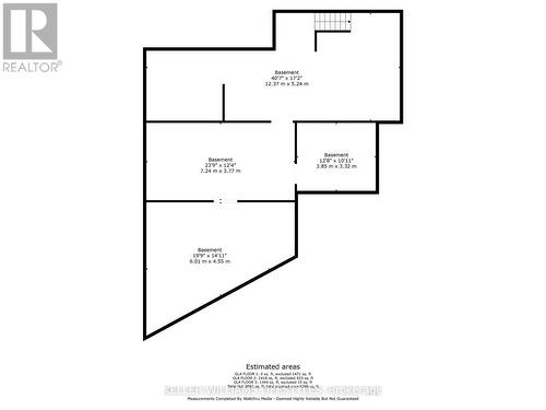 Basement Floorplan - 239 Hamilton Road, London, ON 