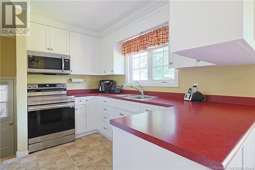 40 Matthews Court, Fredericton, NB - Indoor Photo Showing Kitchen With Double Sink