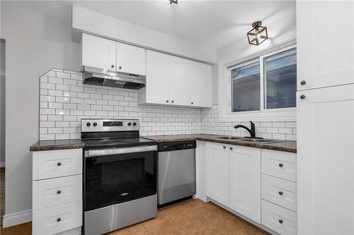 515 Queensdale Avenue E|Unit #Main, Hamilton, ON - Indoor Photo Showing Kitchen With Double Sink
