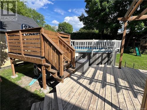 195 Sheriff Street, Grand Falls, NB - Outdoor With Deck Patio Veranda