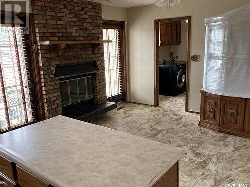 2 Shaw Place, Assiniboia, SK - Indoor Photo Showing Other Room With Fireplace