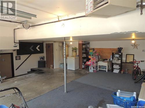 801 King Street, Estevan, SK - Indoor Photo Showing Garage