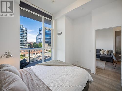 516 - 120 Parliament Street, Toronto (Moss Park), ON - Indoor Photo Showing Bedroom