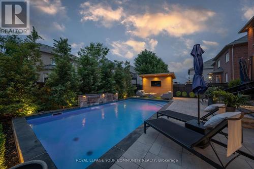 45 Woodgate Pines Drive, Vaughan, ON - Outdoor With In Ground Pool