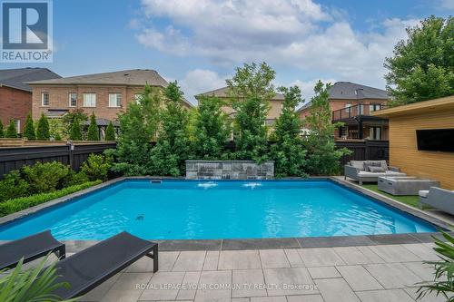 45 Woodgate Pines Drive, Vaughan, ON - Outdoor With In Ground Pool With Backyard