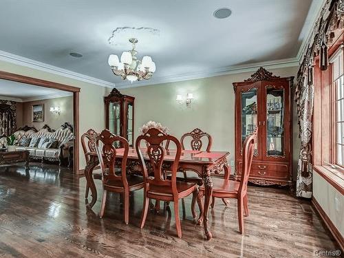 Dining room - 10 Rue Du Sauvignon, Kirkland, QC - Indoor Photo Showing Dining Room