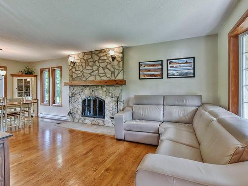 Living room - 1074 Rue Mathieu, Saint-Jérôme, QC - Indoor Photo Showing Living Room With Fireplace