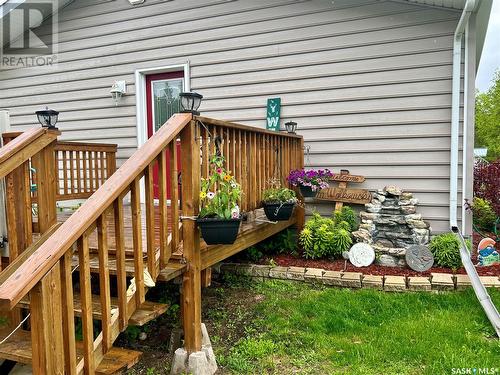 202 Gertrude Avenue, Canora, SK - Outdoor With Deck Patio Veranda With Exterior