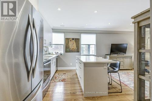 205 - 2 King Street W, Hamilton, ON - Indoor Photo Showing Kitchen With Stainless Steel Kitchen With Upgraded Kitchen