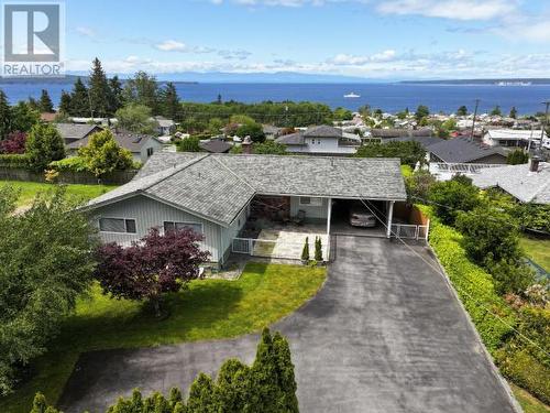 4145 Westview Ave, Powell River, BC - Outdoor With Body Of Water With View